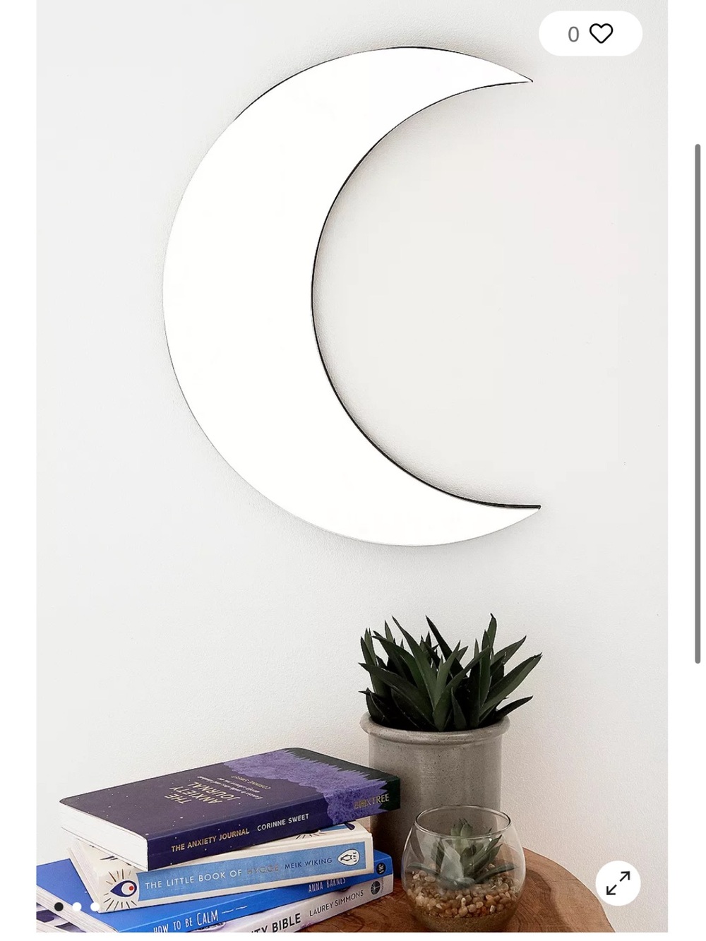 Urban Outfitters Crescent Moon Wall Mirror
Celestial Mysitcal